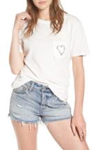 Women's Prince Peter Heart Pocket Tee - Ivory