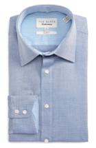 Men's Ted Baker London Extra Trim Fit Solid Dress Shirt .5 - 32/33 - Blue