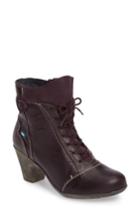 Women's Cloud 'jesse' Lace-up Bootie (women) .5-7us / 37eu - Red