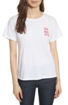 Women's Rag & Bone/jean Namaste Vintage Tee, Size - White