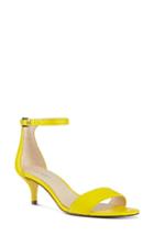 Women's Nine West 'leisa' Ankle Strap Sandal .5 M - Yellow