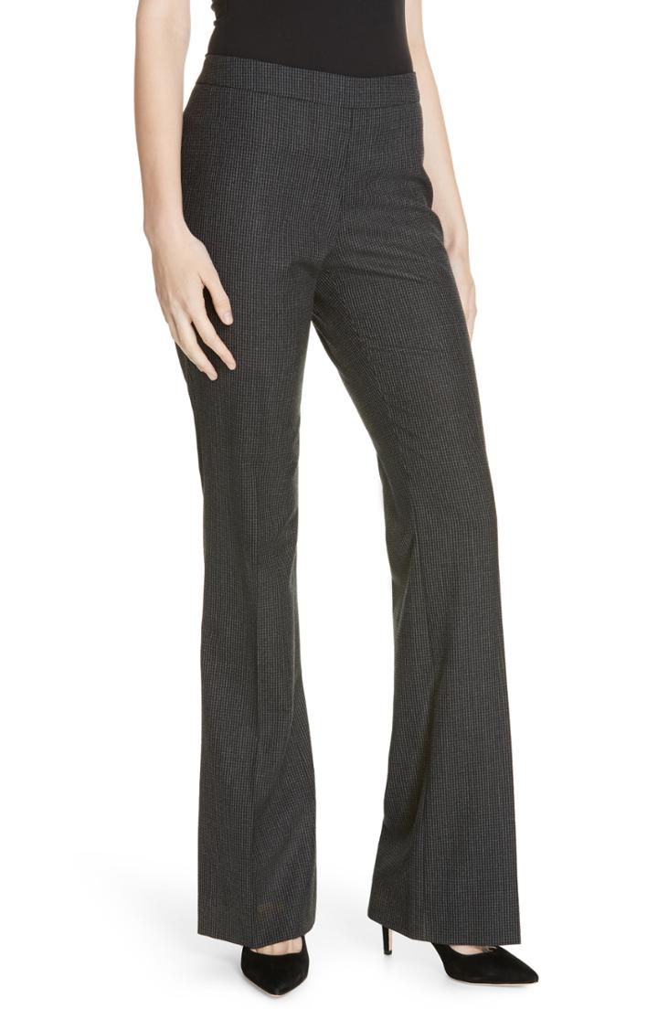 Women's Boss Tulea Side Zip Wool Suit Trousers