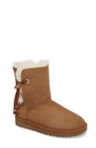 Women's Ugg Maia Genuine Shearling Short Boot M - Brown