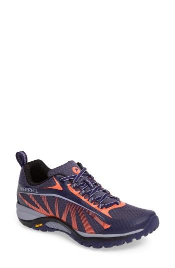 Women's Merrell 'siren Edge' Hiking Shoe .5 M - Purple