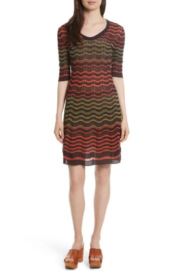 Women's M Missoni Greek Key Dress Us / 36 It - Purple