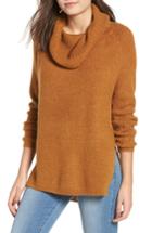 Women's Dreamers By Debut Cowl Neck Sweater - Yellow