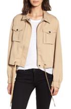 Women's Bp. Draped Utility Jacket - Beige