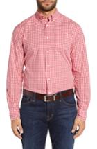 Men's Johnnie-o Dunmore Classic Fit Sport Shirt - Red