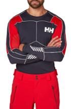 Men's Helly Hansen Lifa Mid Long Sleeve Base Layer Shirt - Blue