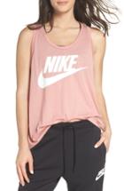 Women's Nike Essential Logo Tank, Size - Pink