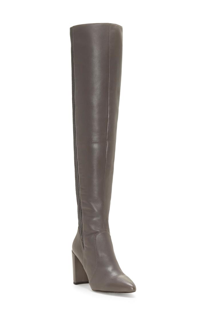 Women's Vince Camuto Majestie Over The Knee Boot M - Grey