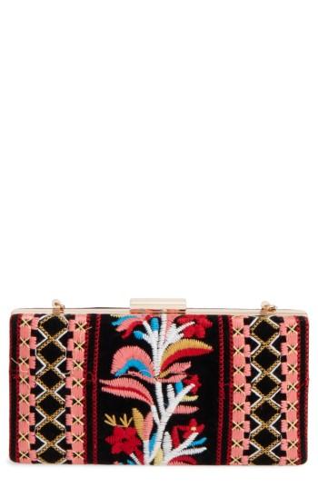Shiraleah Verna Embroidered Minaudiere -