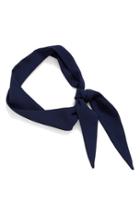 Women's Halogen Skinny Scarf, Size - Blue