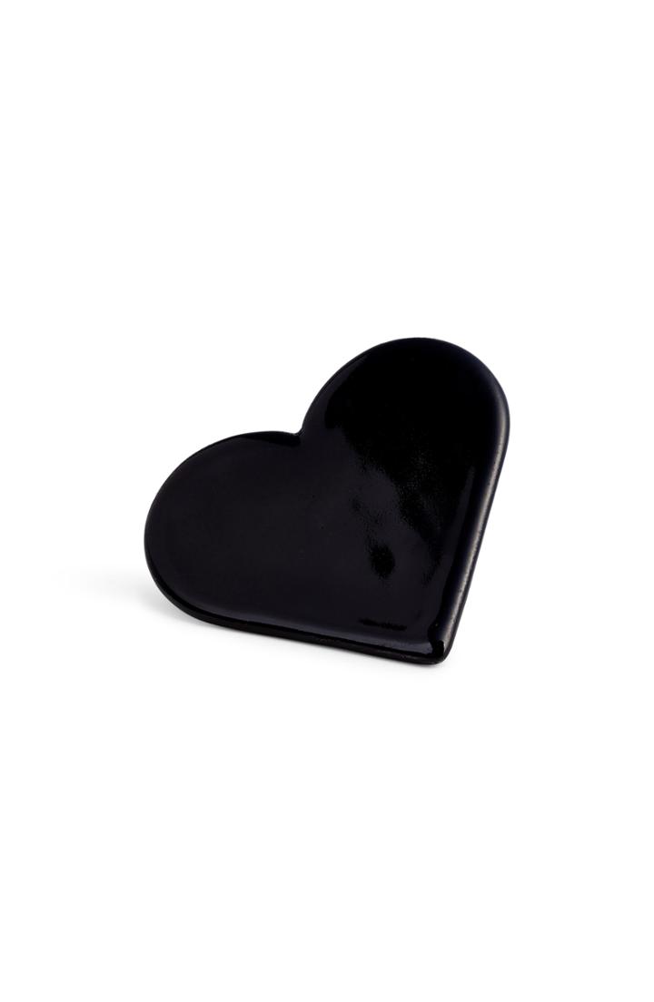 Women's The Accessory Junkie Marilyn Ceramic Heart Ring