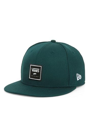 Men's Vans Print Box 59fifty Baseball Cap - Green