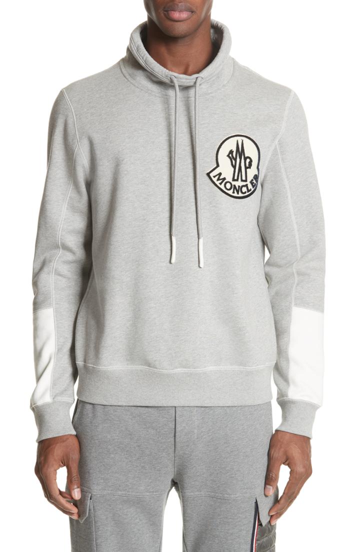 Men's Moncler Maglia Cowl Neck Sweatshirt
