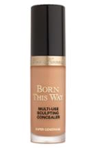 Too Faced Born This Way Super Coverage Multi-use Sculpting Concealer .5 Oz - Butterscotch