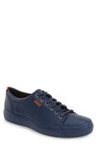 Men's Ecco Soft Vii Lace-up Sneaker -6.5us / 40eu - Blue
