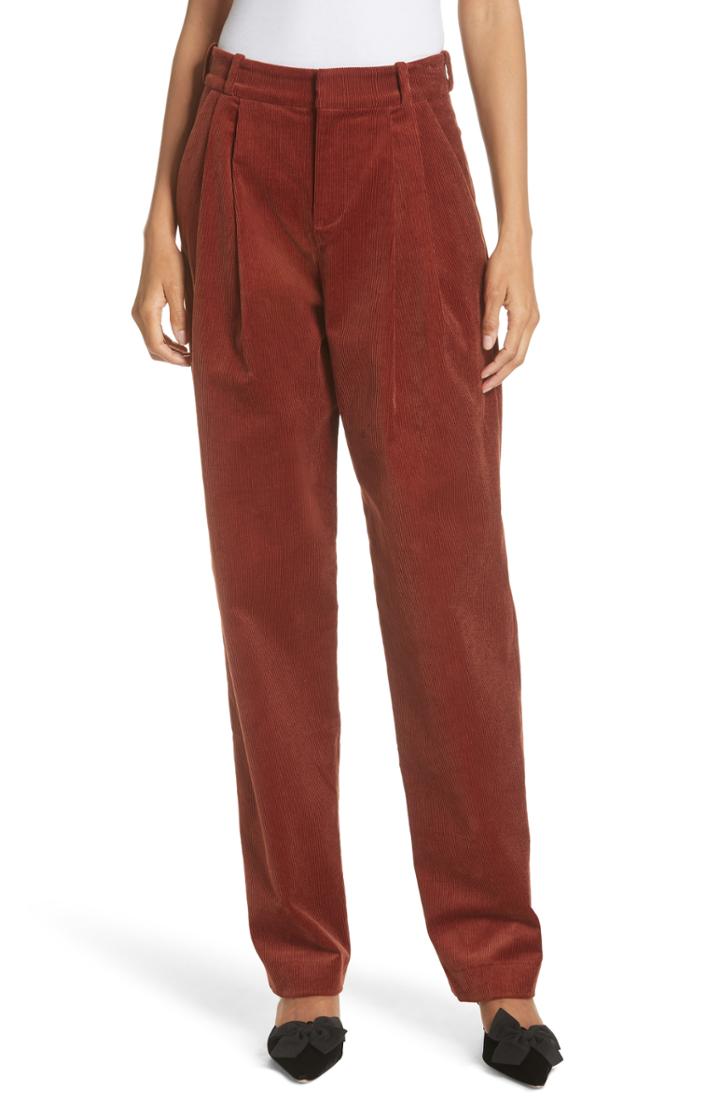 Women's A.l.c. Tori Corduroy Trousers