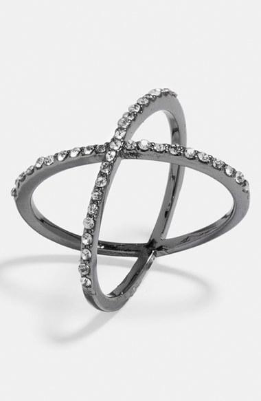Women's Baublebar 'mason' Pave Ring