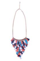 Women's Area Stars Saint Tropez Collection Tassel Statement Necklace