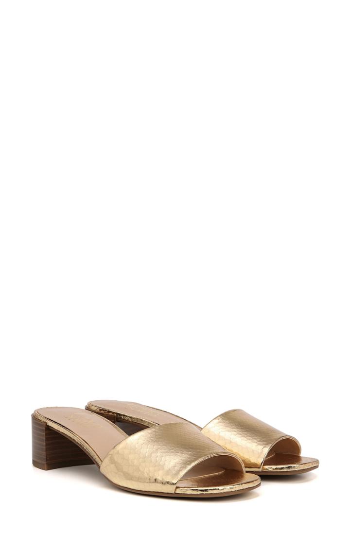 Women's Sarto By Franco Sarto Ramy Mule .5 M - Metallic