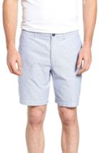 Men's Original Penguin Dobby Dot Slim Fit Oxford Shorts - Blue