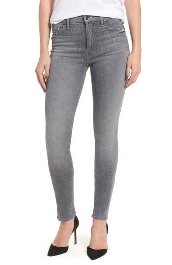 Women's Mother The Looker High Waist Skinny Jeans - Grey