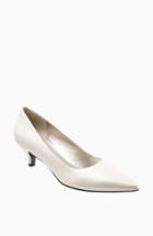 Women's Trotters 'paulina' Leather Pump .5 N - Grey