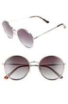 Women's Seafolly Coogee 54mm Round Sunglasses - Gold