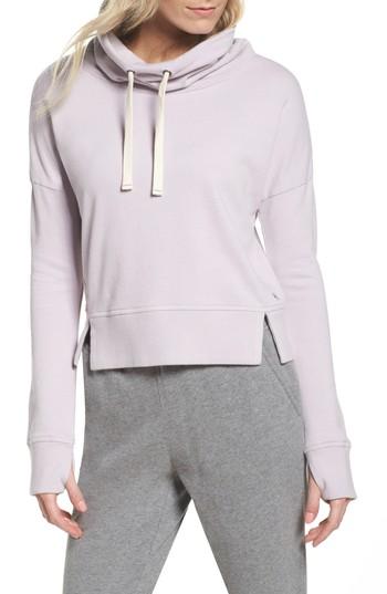 Women's Ugg Miya Funnel Neck Sweatshirt - Purple