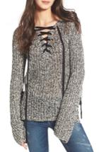 Women's Pam & Gela Lace-up Sweater