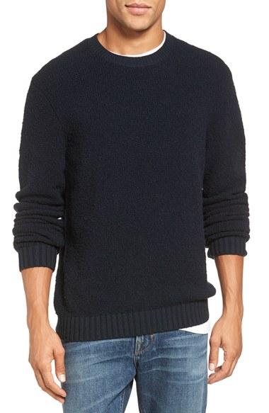 Men's Vince Textured Crewneck Sweater