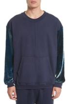 Men's Drifter Galeras Velvet Sleeve Sweatshirt
