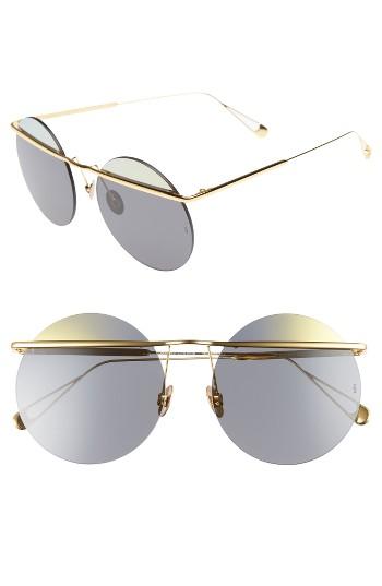 Women's Sunday Somewhere Minggu 57mm Round Rimless Sunglasses -
