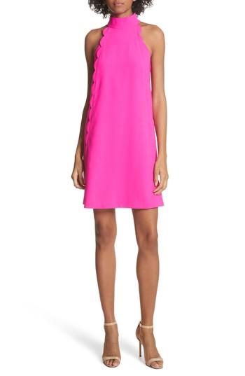 Women's Ted Baker London Torrii High Neck Tunic Dress - Pink
