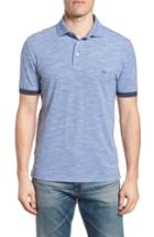 Men's Rodd & Gunn Hampstead Contrast Trim Pique Polo - Blue