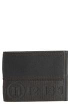 Men's Maison Margiela Leather Card Case - Black