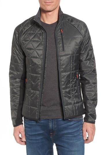 Men's Smartwool Double Corbet 120 Water Resistant Quilted Jacket - Grey