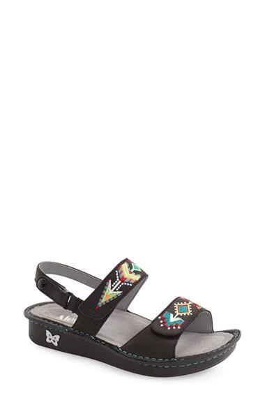 Women's Alegria 'verona' Sandal -7.5us / 37eu - Black
