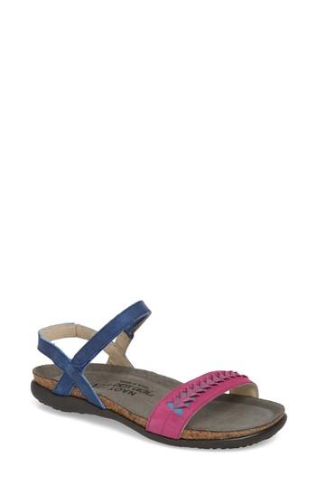 Women's Naot Marble Sandal Us / 36eu - Blue