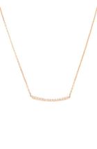 Women's Kismet By Milka Lumiere Diamond Bar Necklace