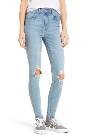 Women's Levi's Mile High Super Skinny Jeans X 30 - Blue