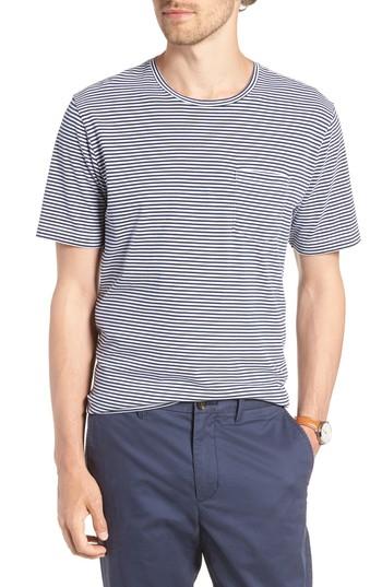 Men's 1901 Stripe Brushed Pima Cotton T-shirt