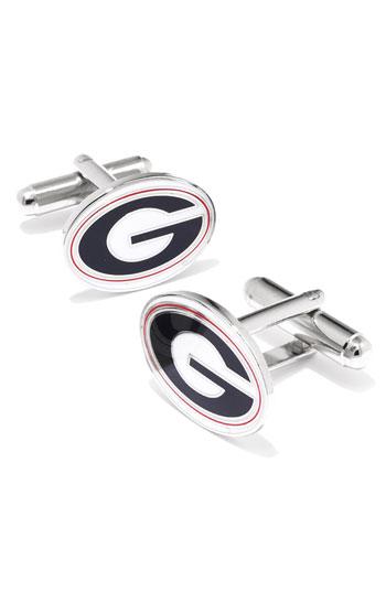 Men's Cufflinks, Inc. 'georgia Bulldogs' Cuff Links