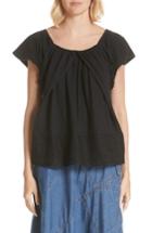 Women's Tricot Comme Des Garcons Back Bow Tee - Black
