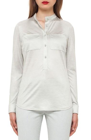 Women's Akris Silk Jersey Blouse