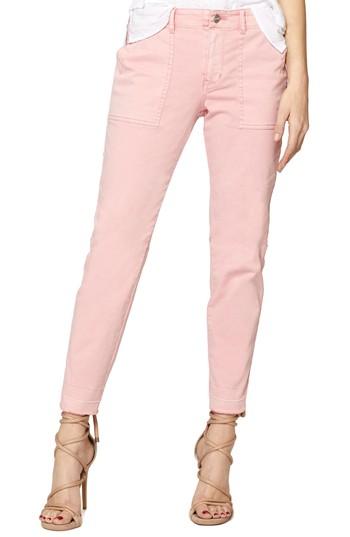 Women's Sanctuary Peace Release Hem Cargo Pants - Pink