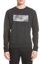 Men's Saturdays Nyc Bowery Logo Graphic Sweatshirt - Black