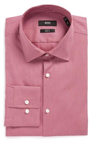 Men's Boss Jenno Slim Fit Houndstooth Dress Shirt